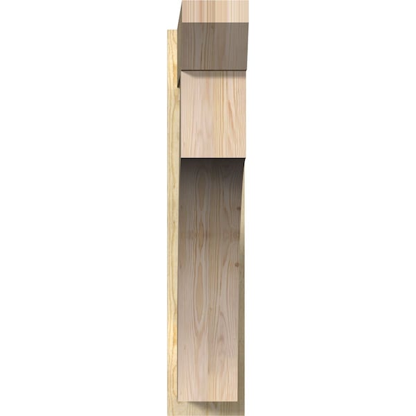 Westlake Slat Rough Sawn Outlooker, Douglas Fir, 8W X 36D X 40H